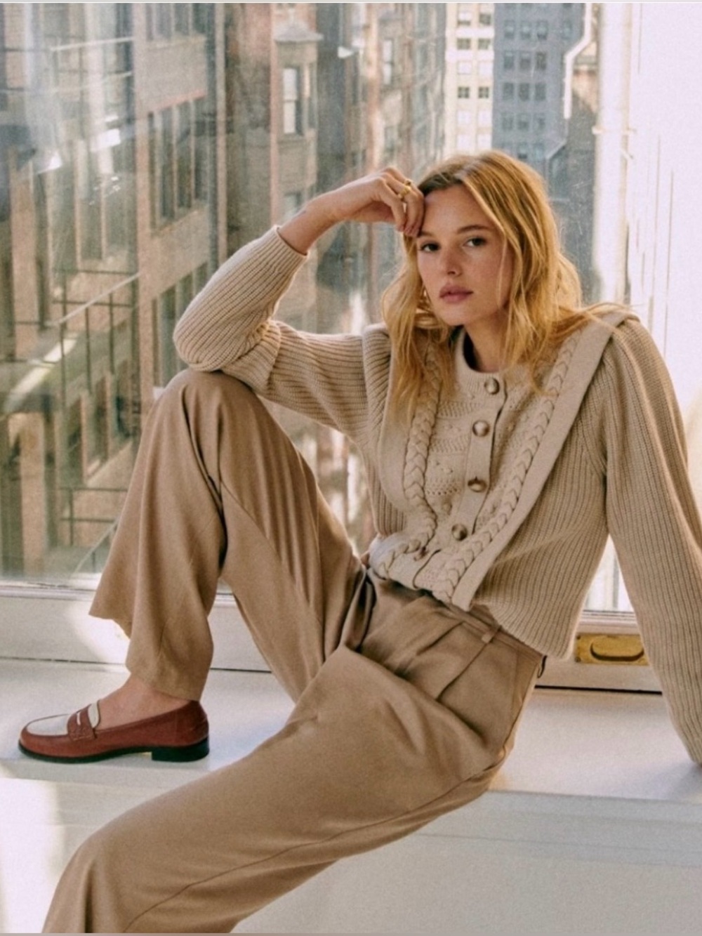 Sézane Rebecca Cardigan